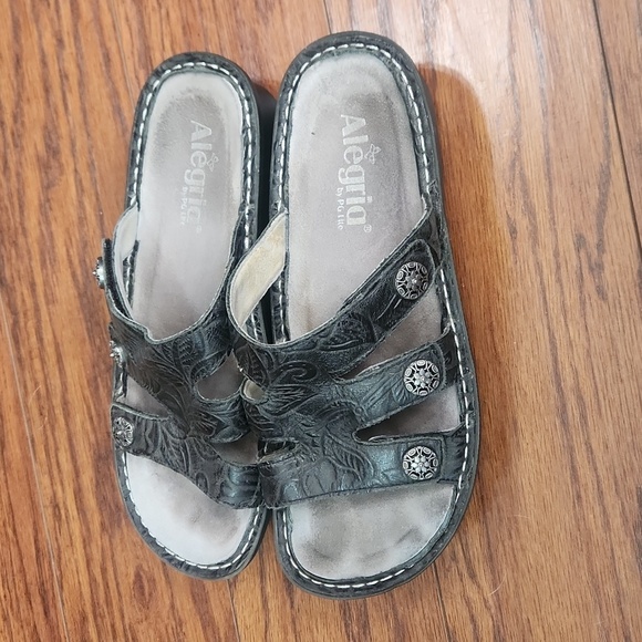 Alegria Dinha Slip On Sandal Shoes - Picture 4 of 8